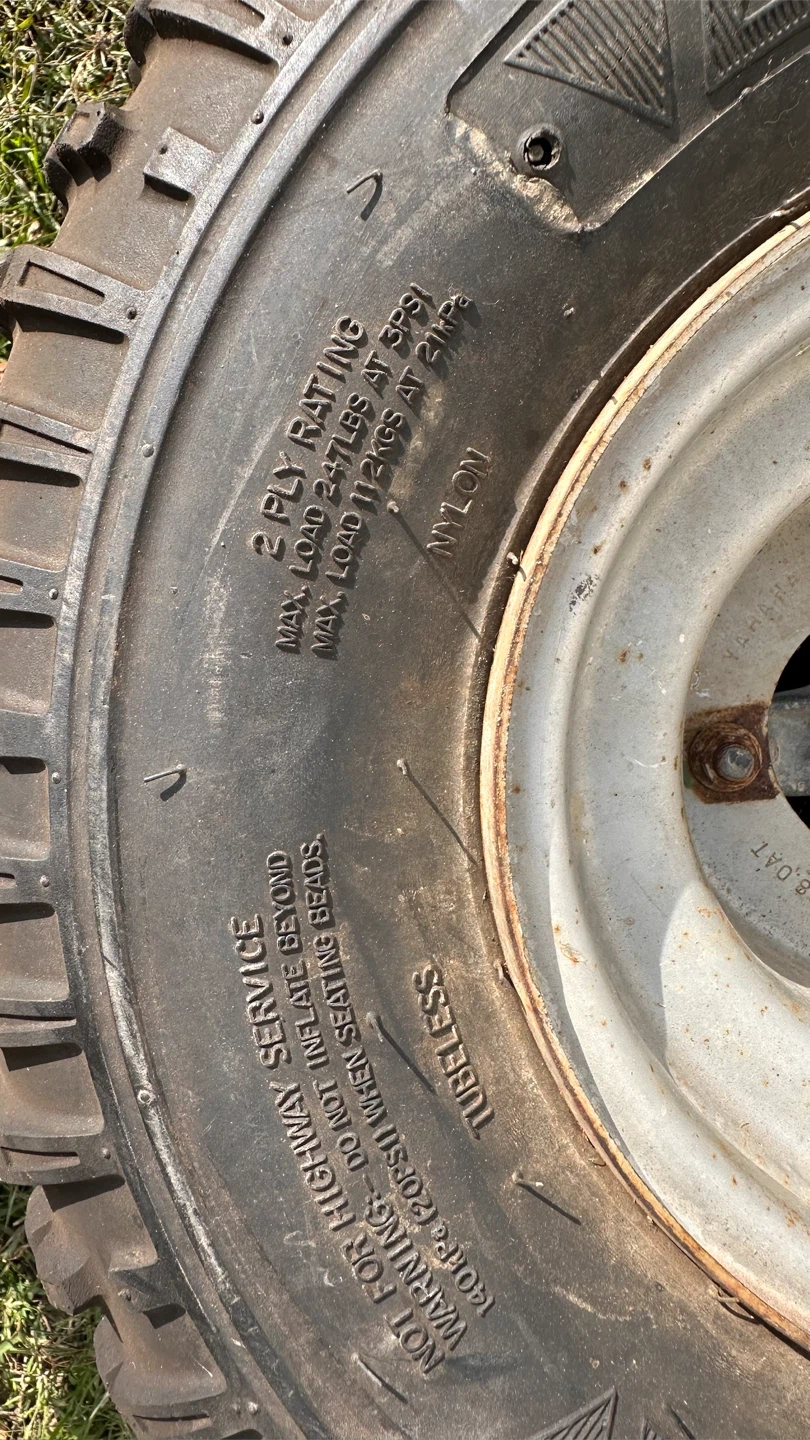 Set of Two AT-109 ATV Tires - photo 4