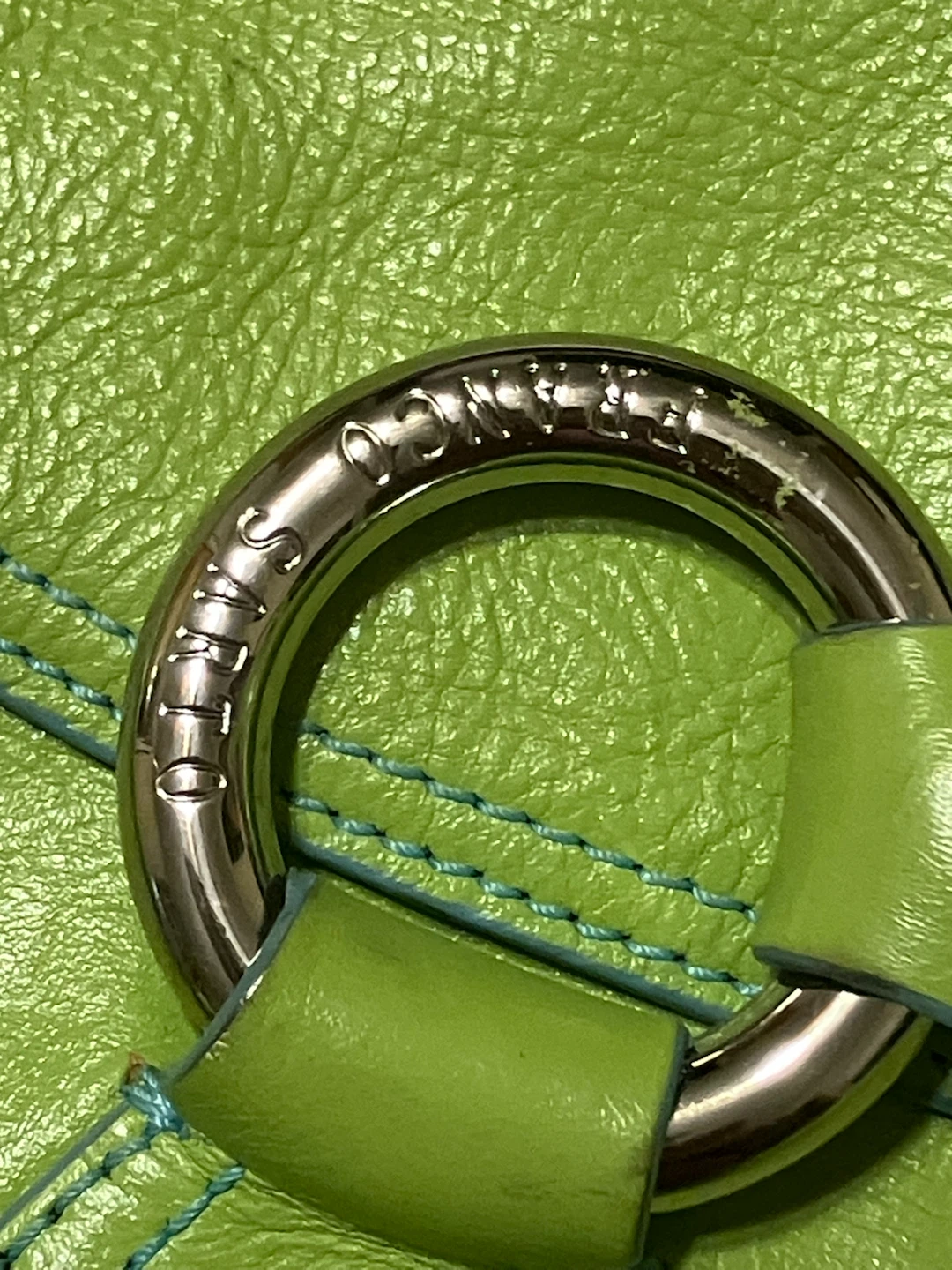 Franco Sarto Green Leather Handbag - photo 3