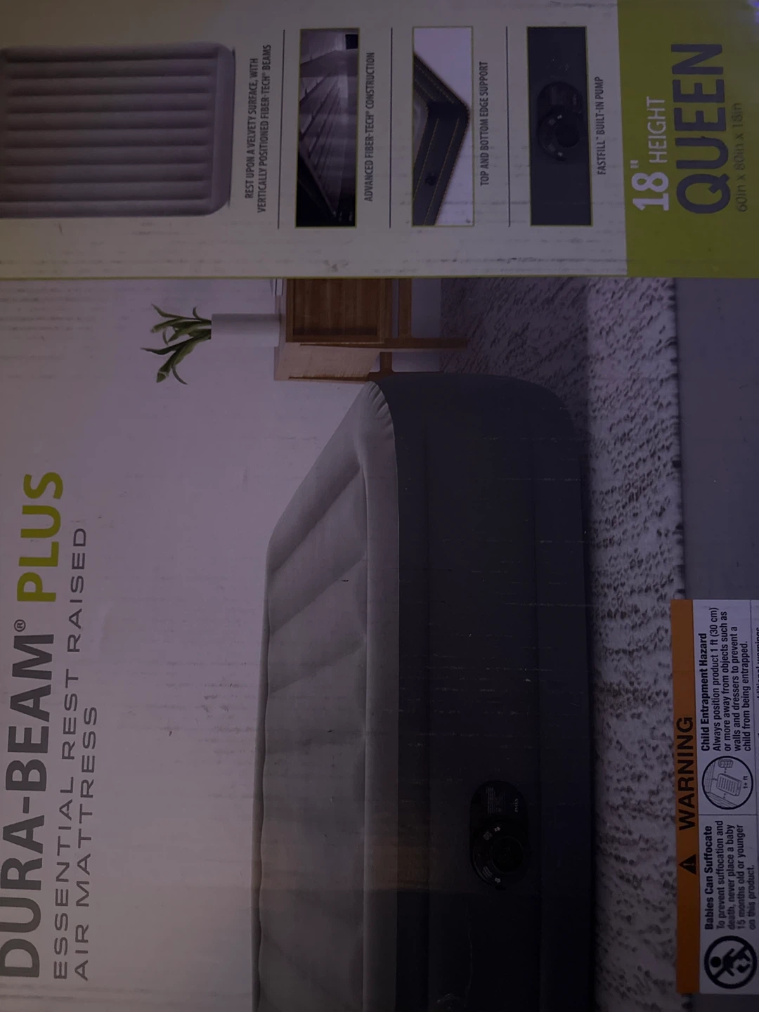 Intex Dura-Beam Plus Queen Air Mattress