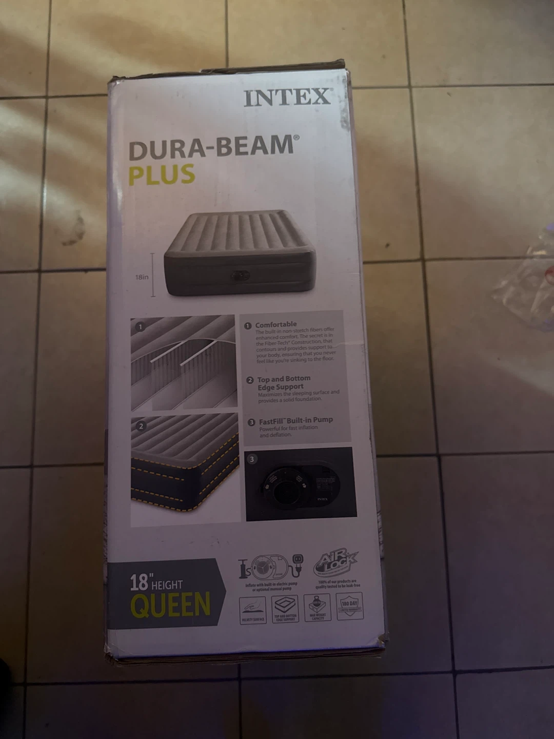 Intex Dura-Beam Plus Queen Air Mattress - photo 2