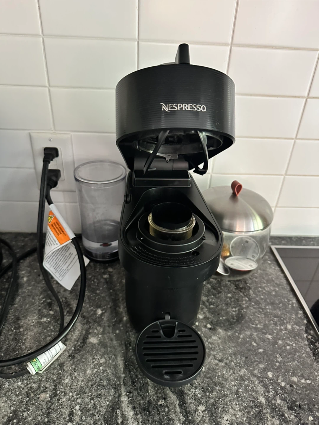 Nespresso Vertuo Next Coffee Machine and Storage Jar set - photo 2