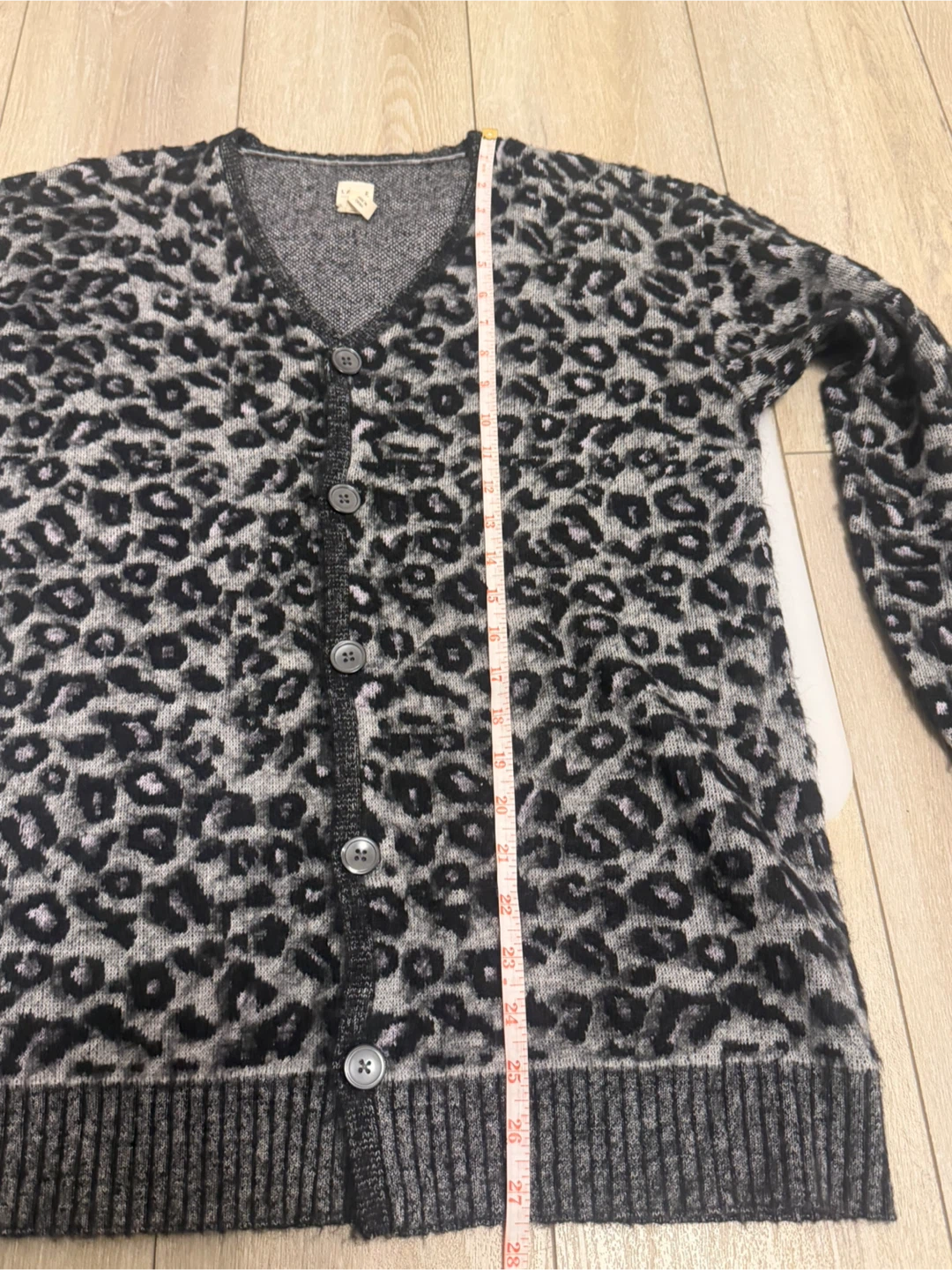 La Vie Rebecca Taylor Leopard Cardigan - photo 5