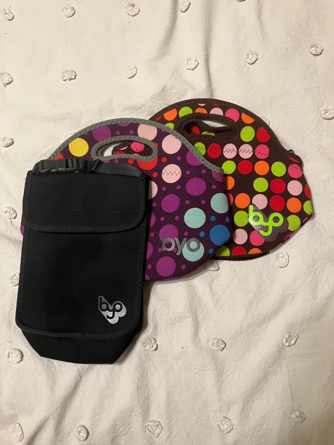 Set of 3 BYO Neoprene Lunch Bags