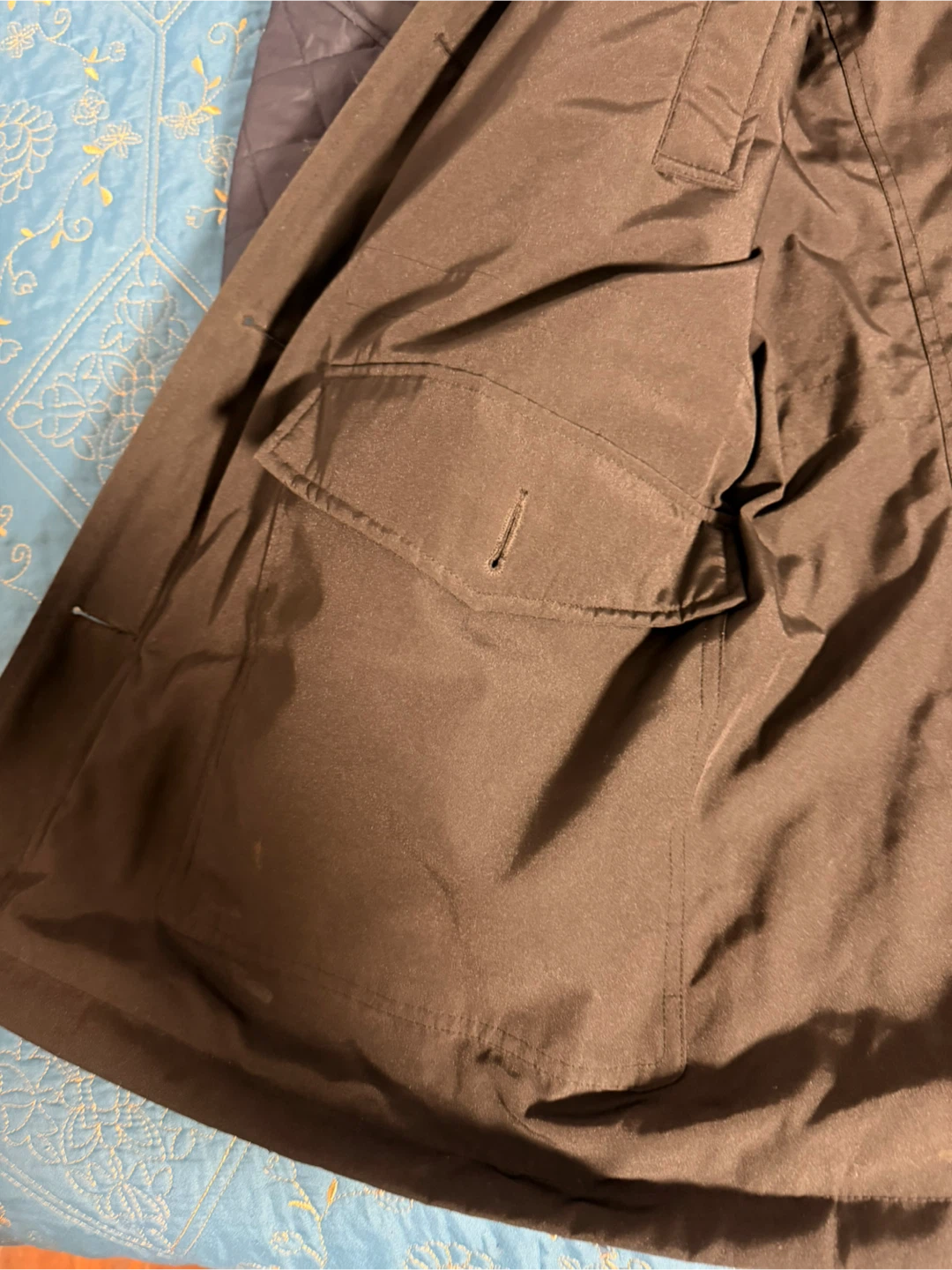 Quilted Brown Hooded Jacket - photo 5