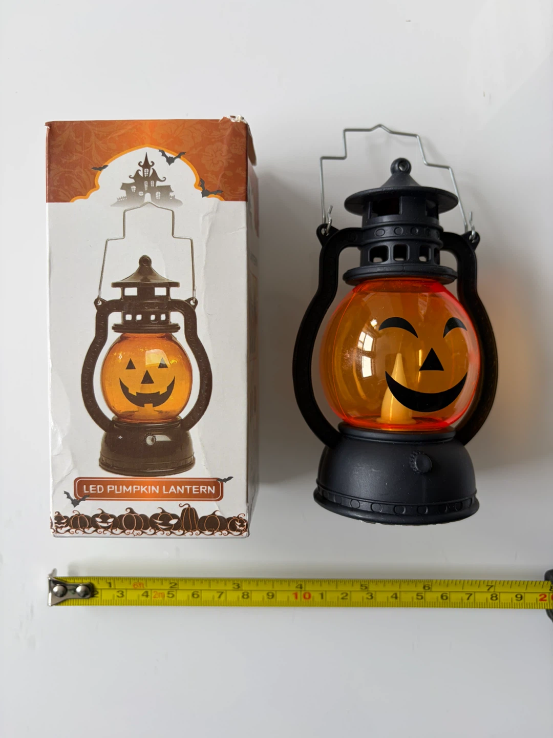 Halloween LED Ghost Lamp and Pumpkin Lantern Set - photo 3