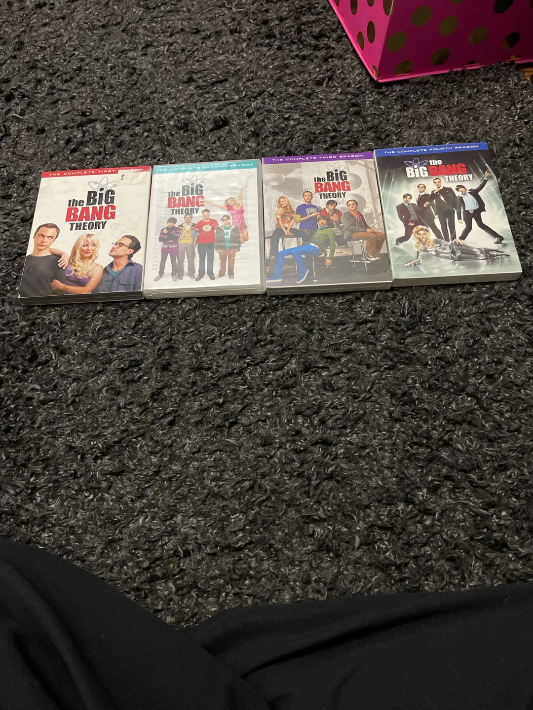 The Big Bang Theory Seasons 1-4 DVD Set