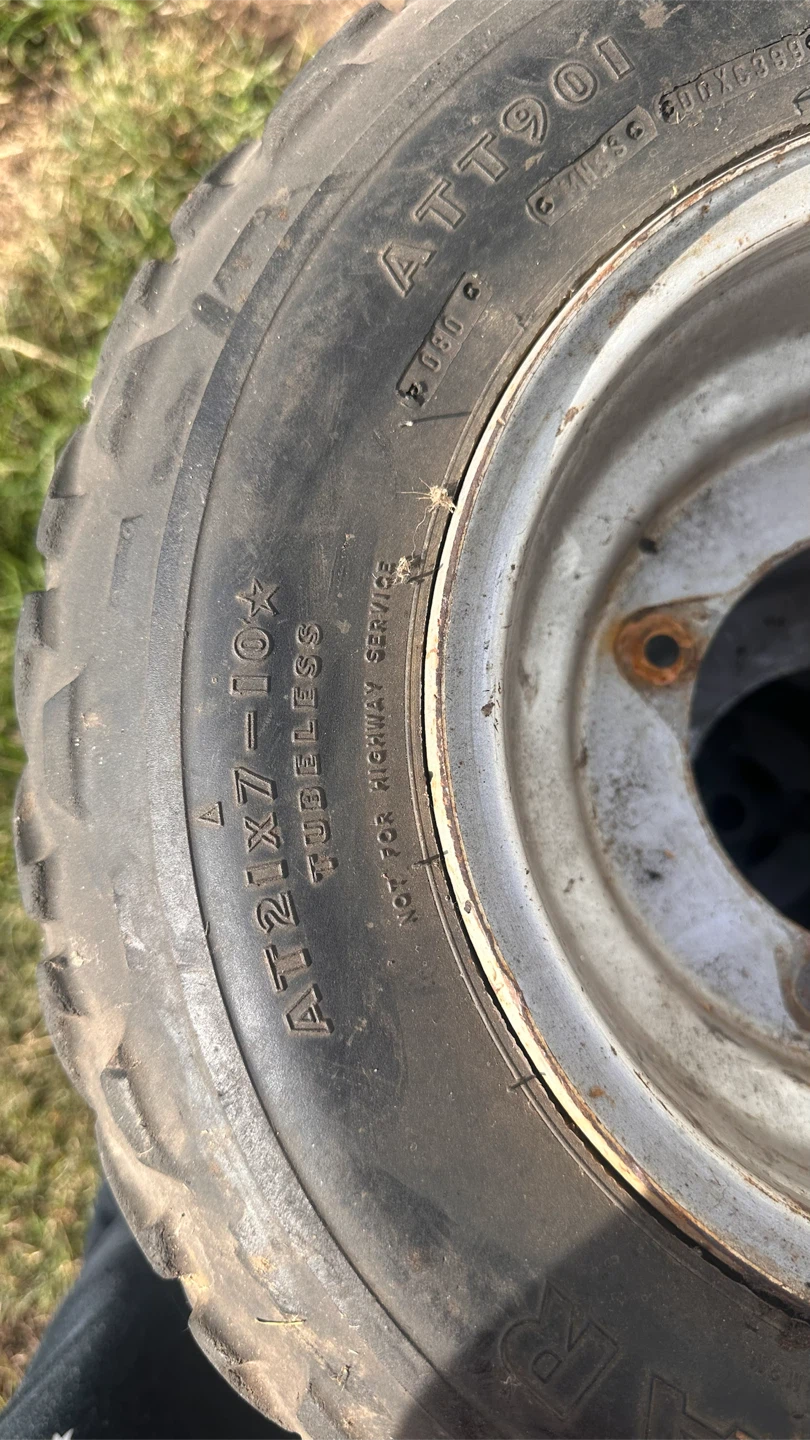 Goodyear AT21x7-10 ATV Tires - photo 3