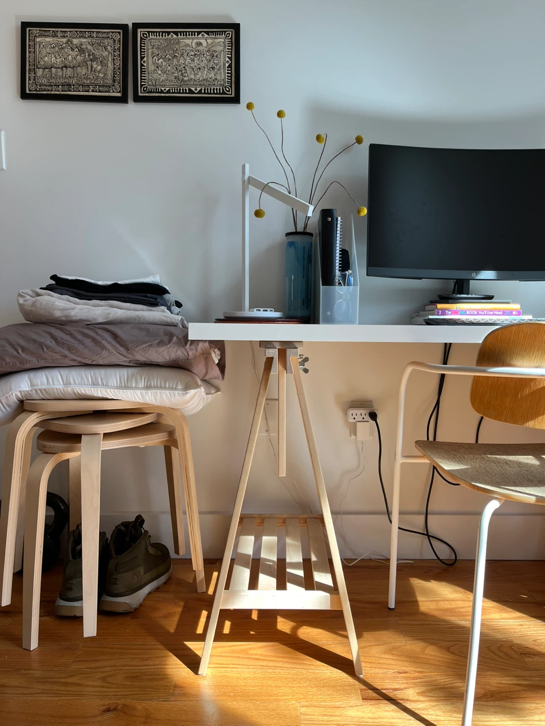 IKEA LAGKAPTEN / MITTBACK Desk - photo 2