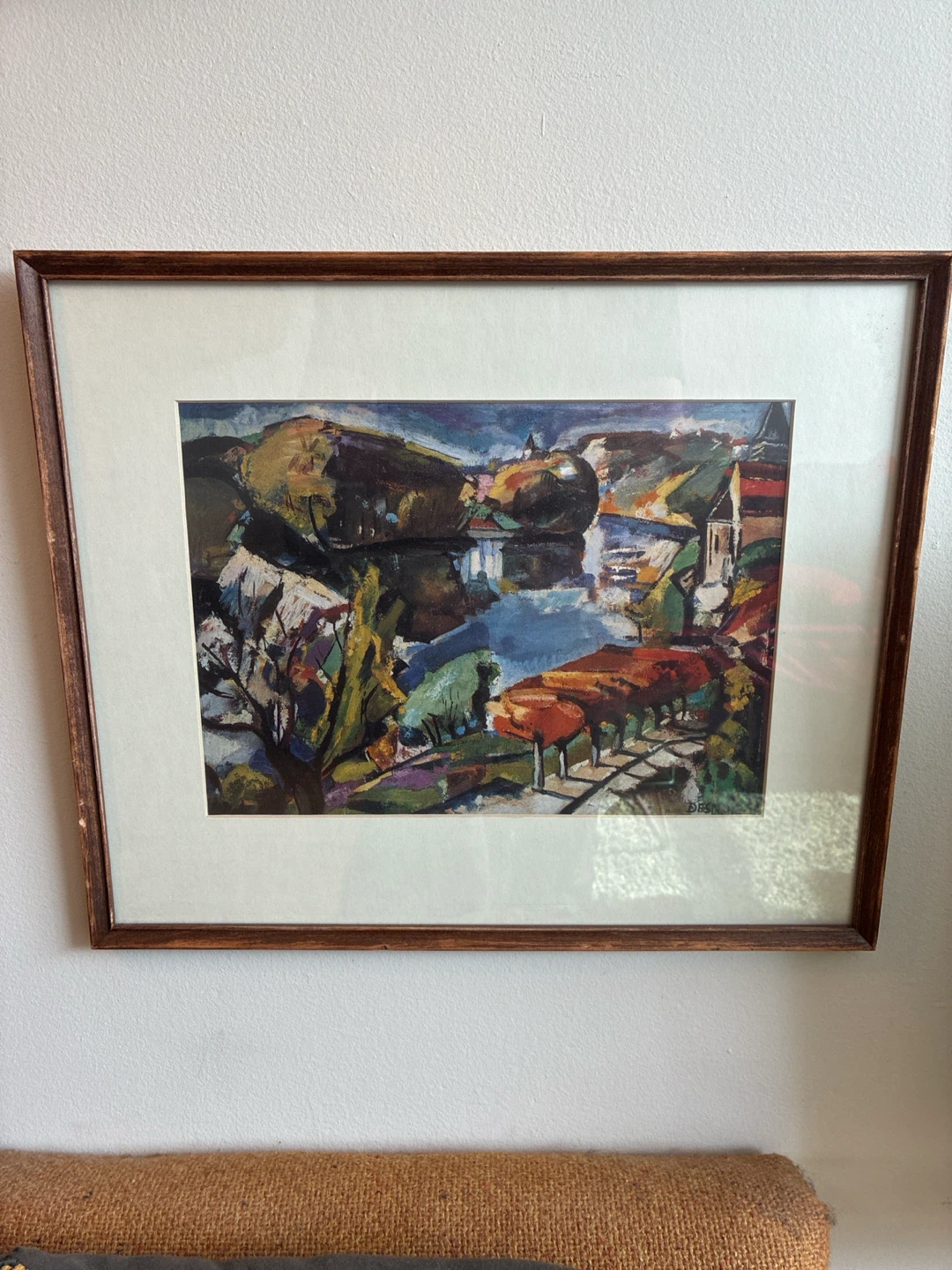 François Desnoyer Vintage French Art Landscape Print - photo 3