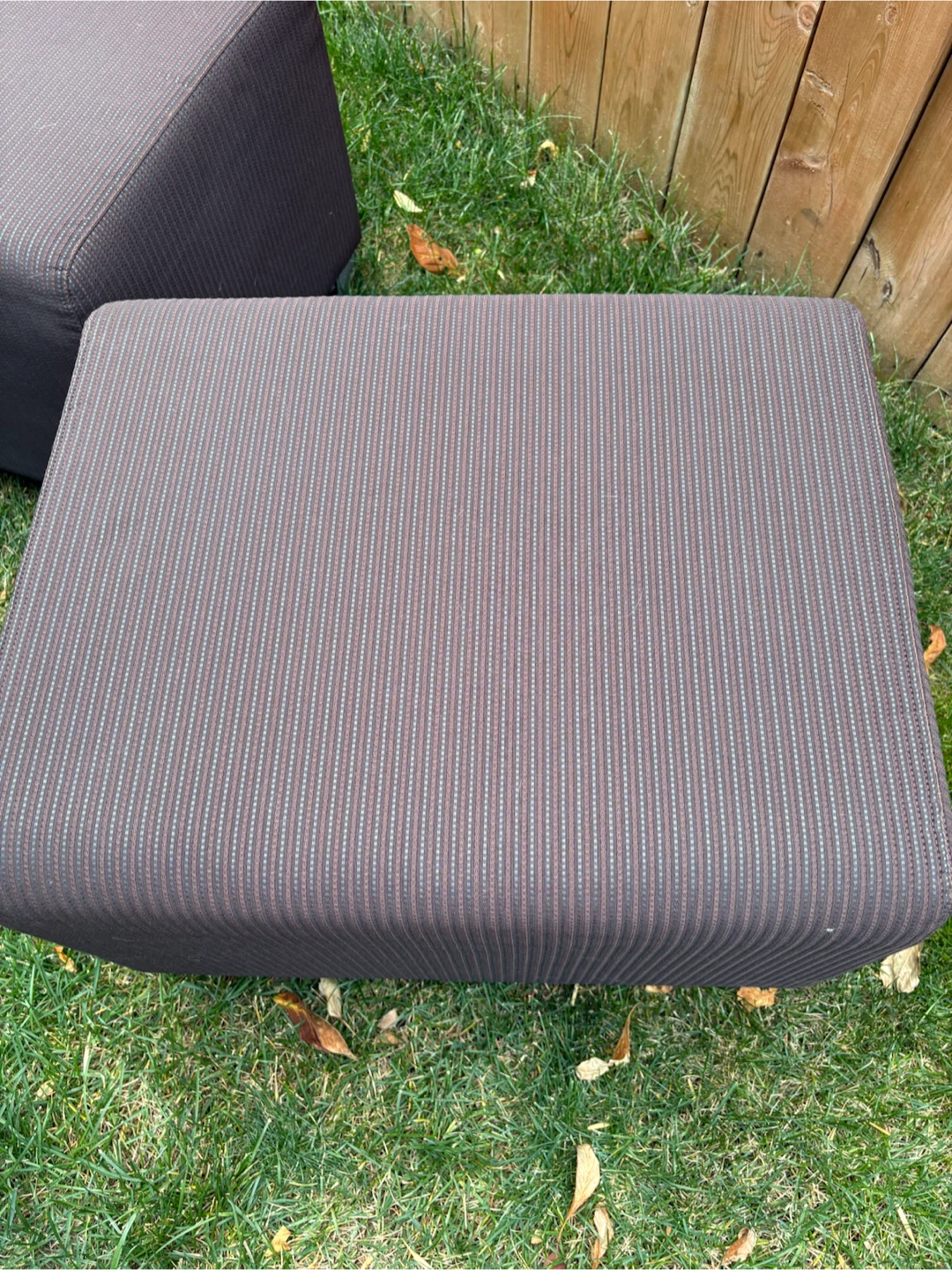 2 Brown Benches or Ottomans - photo 2