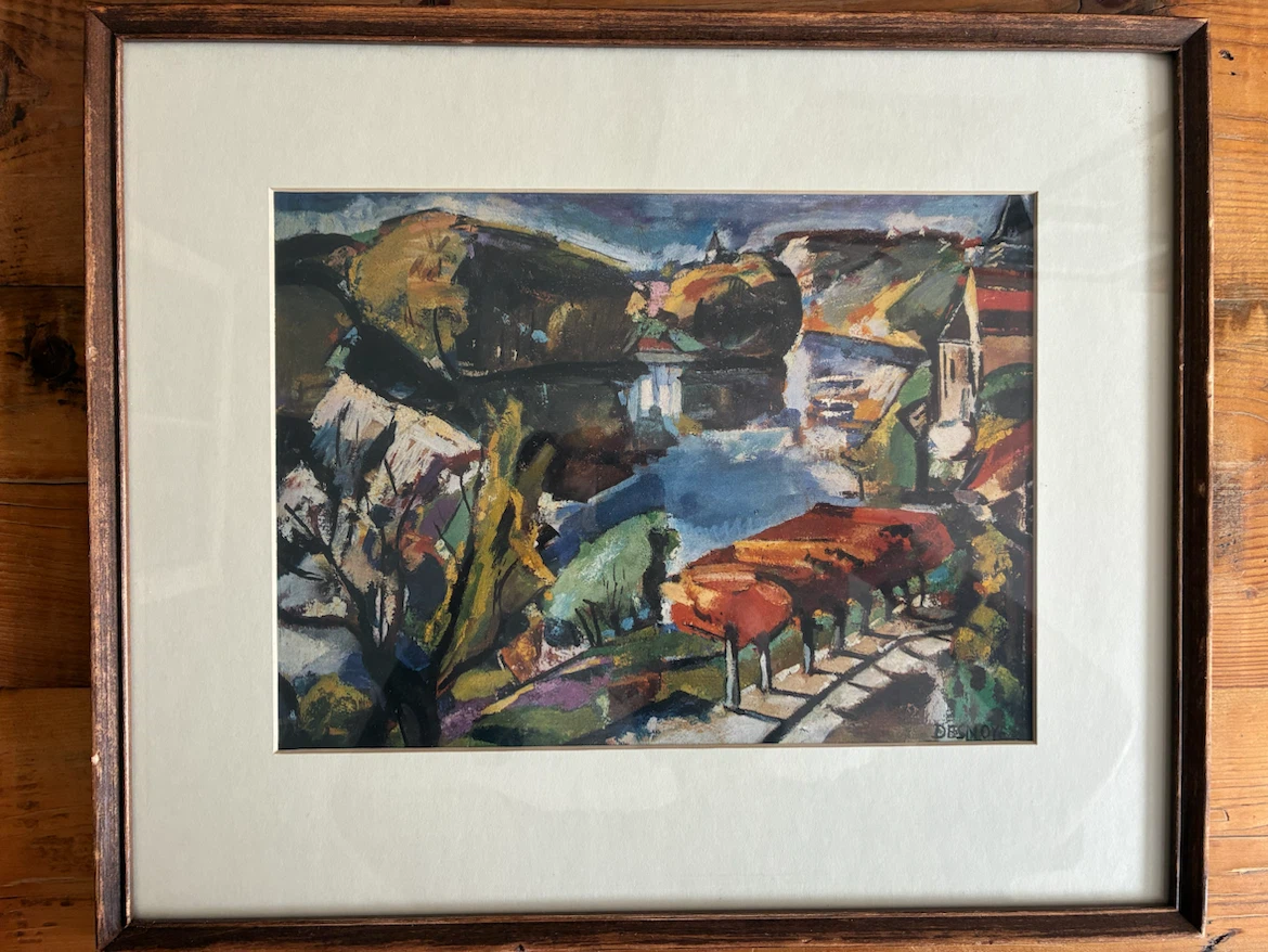 François Desnoyer Vintage French Art Landscape Print