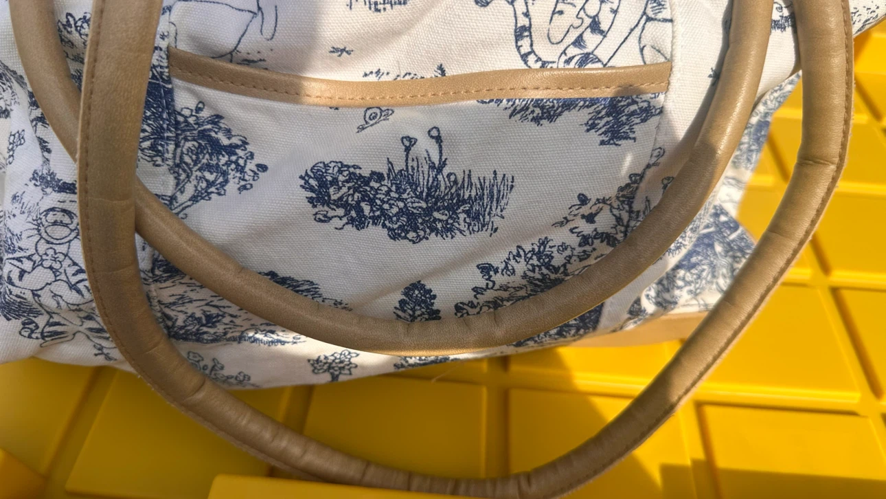 Winnie the Pooh Toile Canvas Tote Bag - photo 2