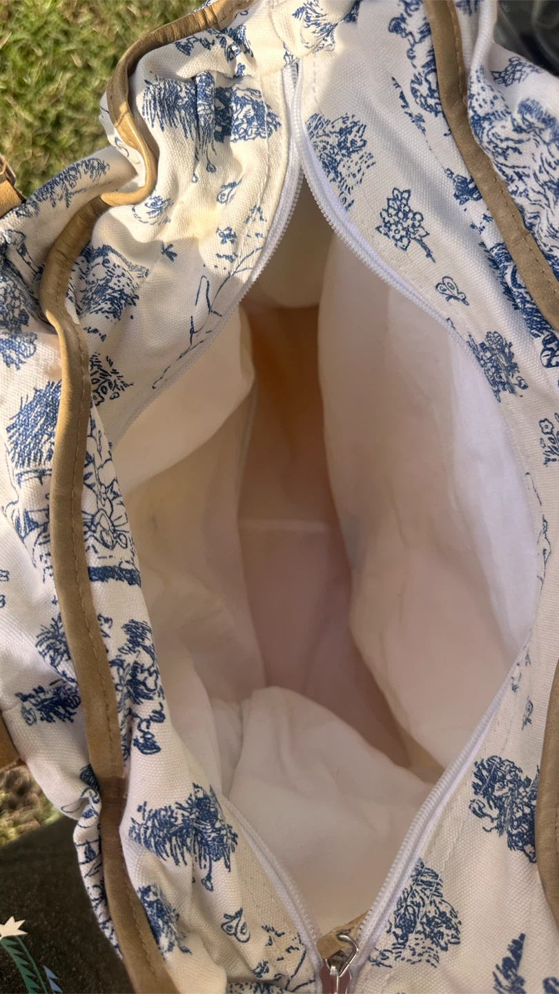Winnie the Pooh Toile Canvas Tote Bag - photo 5