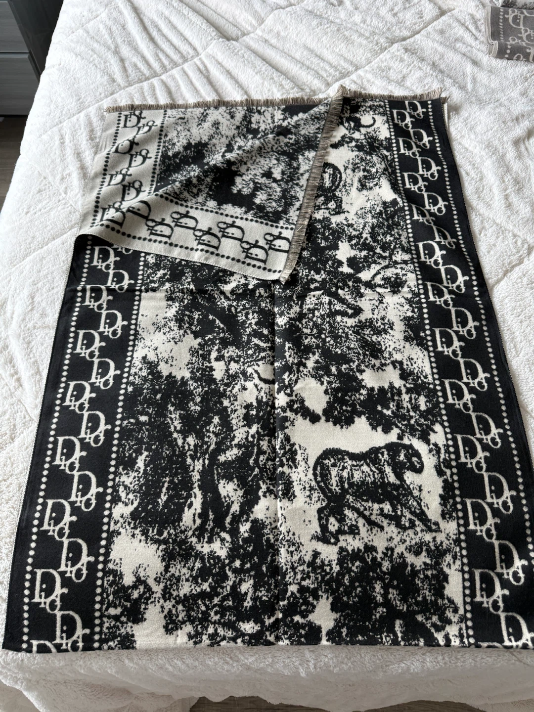 Christian Dior Toile de Jouy Scarf - photo 3