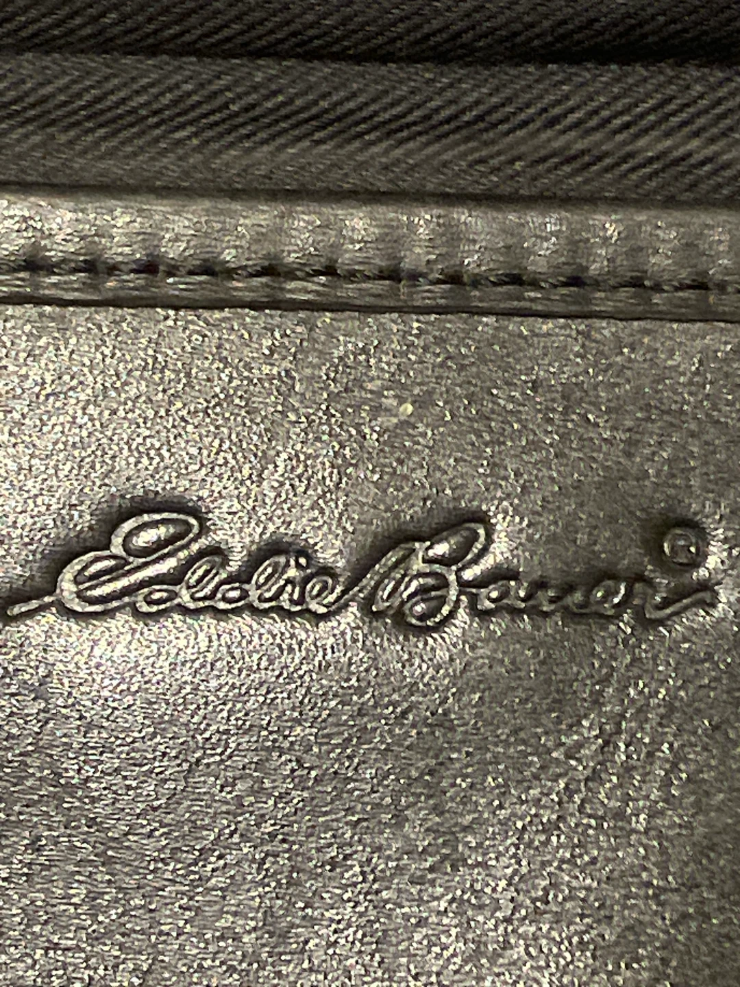 Eddie Bauer Black Leather Briefcase - photo 3