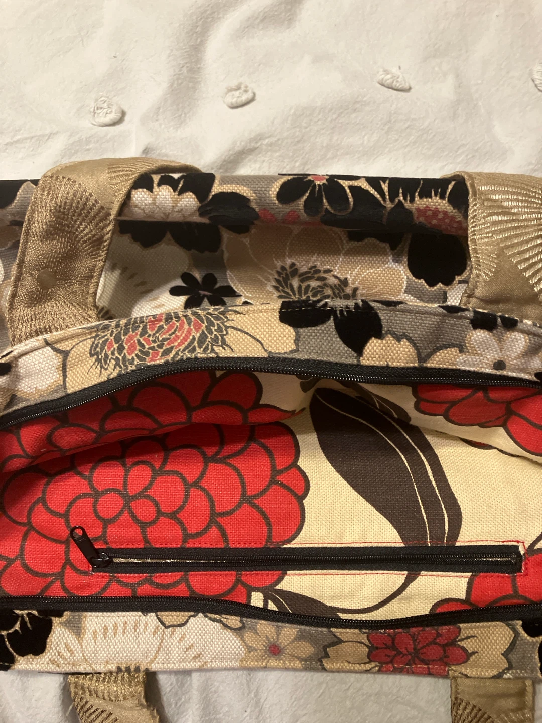 Lisa Lill Studio Floral Pattern Tote Bag - photo 2