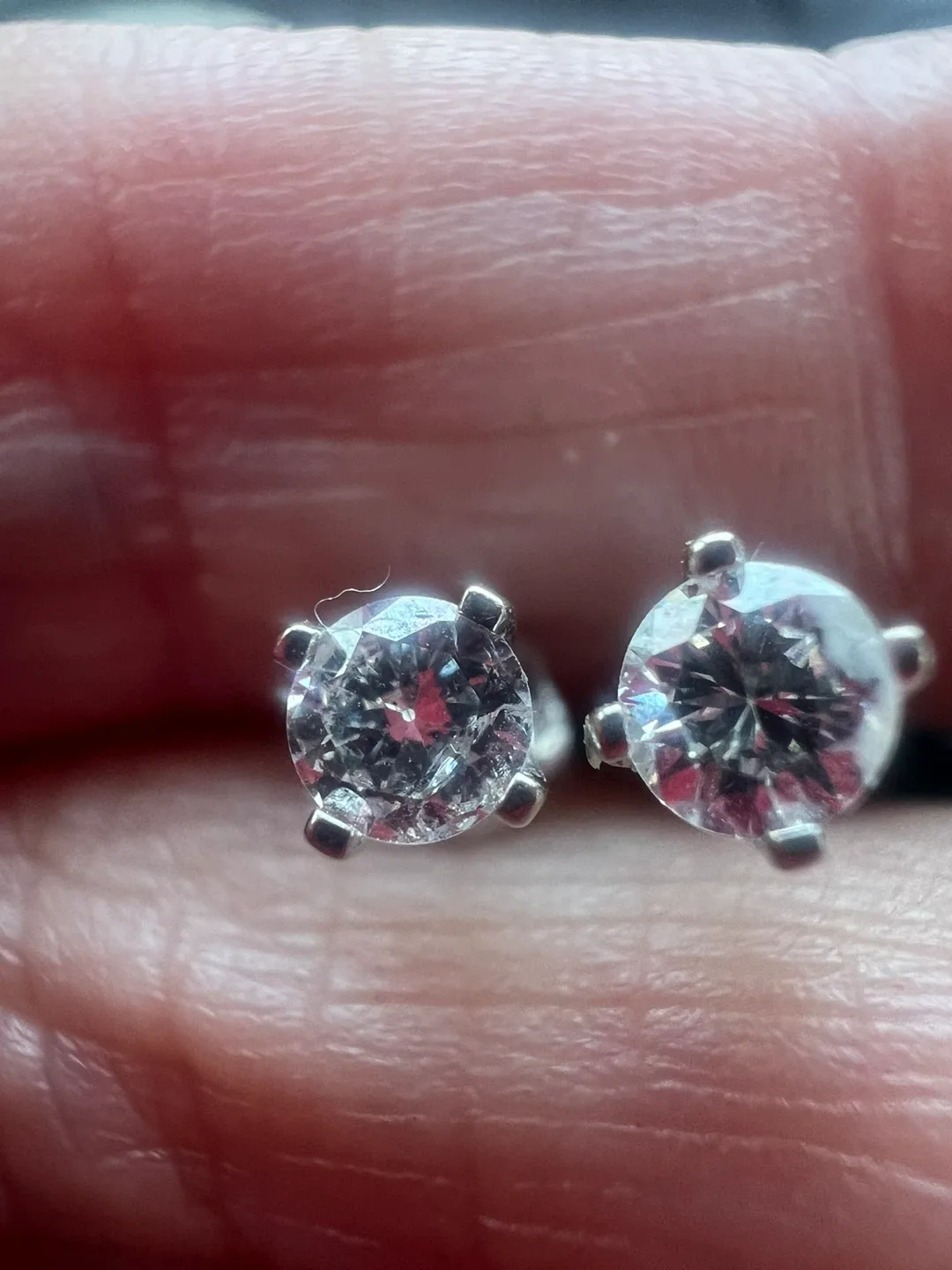 14K Gold Diamond Stud Earrings 0.30 ctw