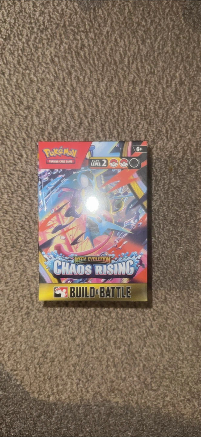 Pokemon TCG Mega Evolution Chaos Rising Build & Battle Box
