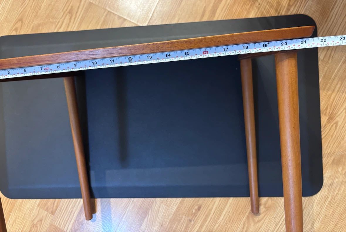 Mid Century Modern Danish Teak Nesting Tables by Jørgen A - photo 5