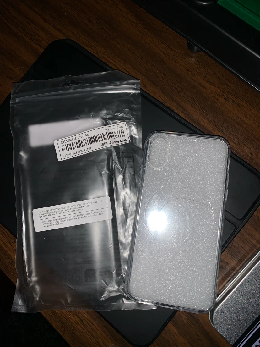 Clear Phone Case for iPhone X/XS