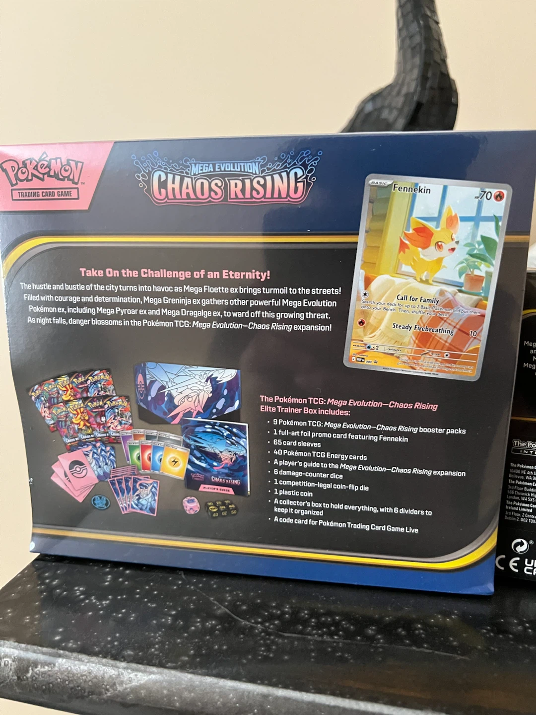 Pokemon TCG Mega Evolution Chaos Rising Elite Trainer Box - photo 2
