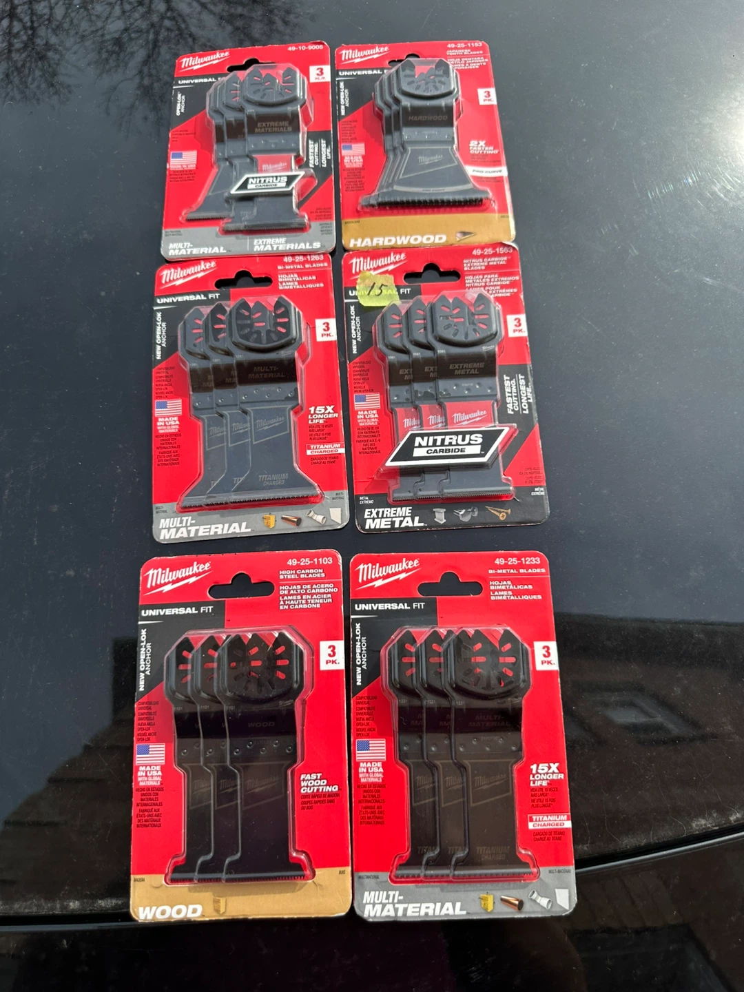 Firm price $15 each Milwaukee Oscillating Multi-Tool Blades, - photo 4