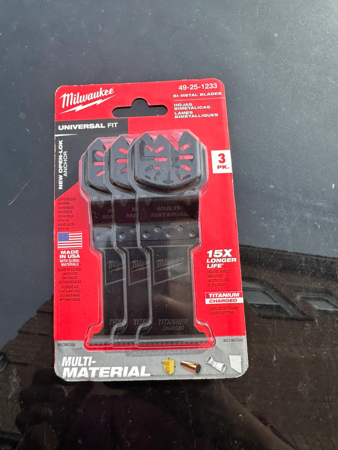 Firm price Milwaukee 3-Pack Multi-Material Bi-Metal Blades