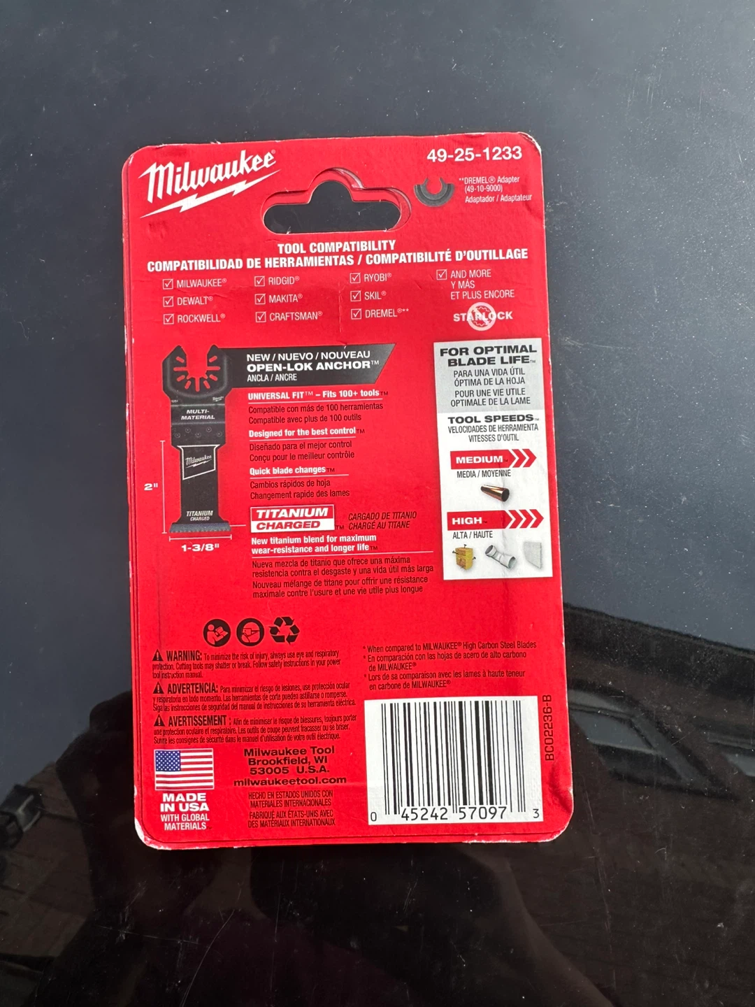 Firm price Milwaukee 3-Pack Multi-Material Bi-Metal Blades - photo 2