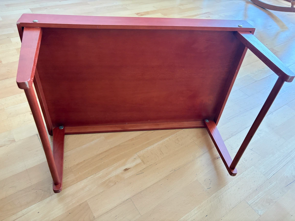 Wooden Foldable Bed Tray - photo 2