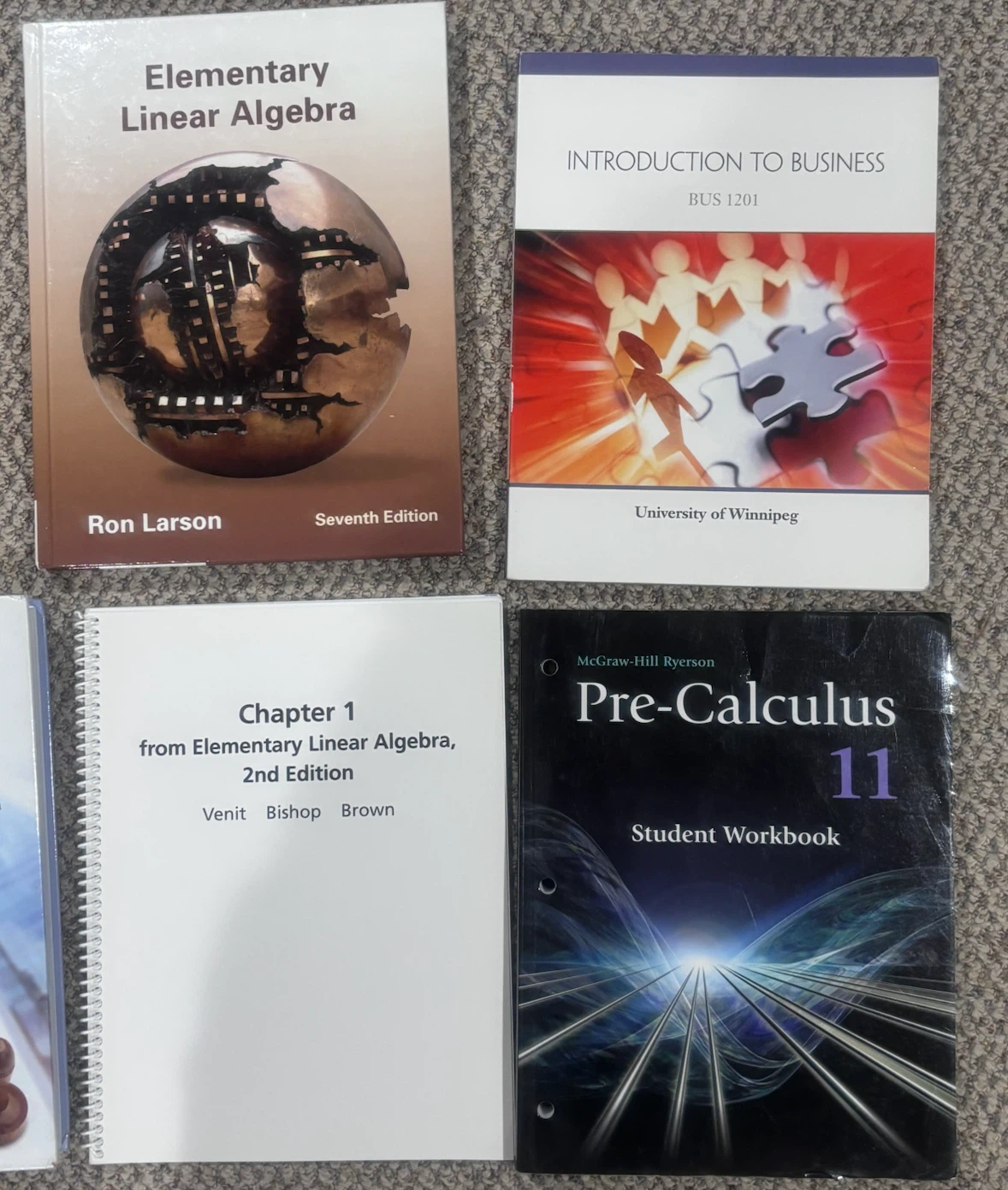 Assorted  University Textbooks - photo 3