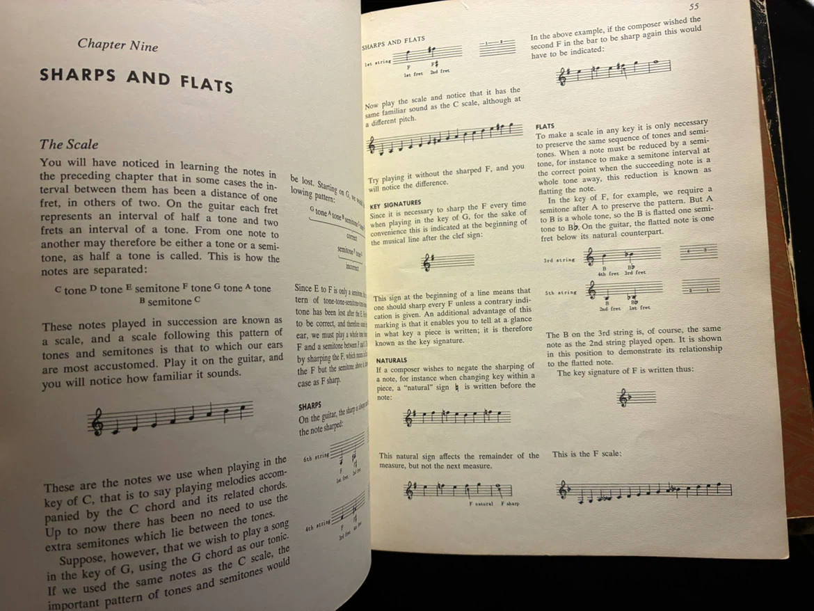 Vintage Guitar Instruction Book  Chords, Music Theory - photo 5
