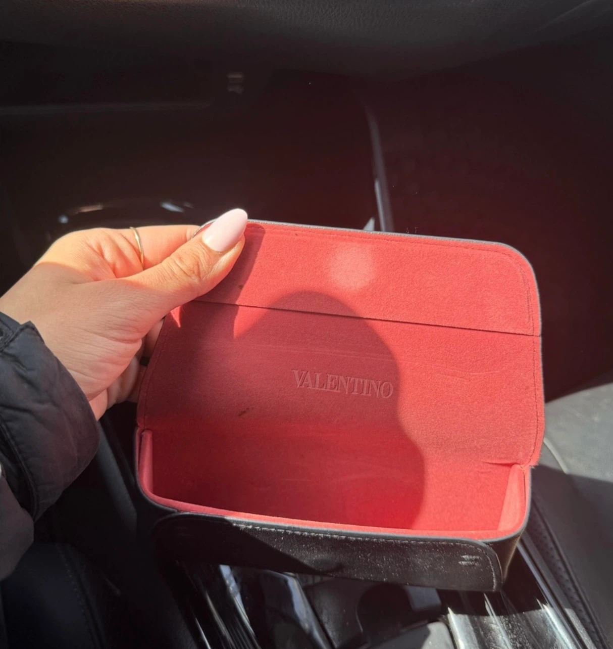Valentino Black Sunglasses with Case - photo 3