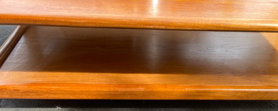 Mid-Century Modern MCM 1970 Teak Coffee Table - photo 3