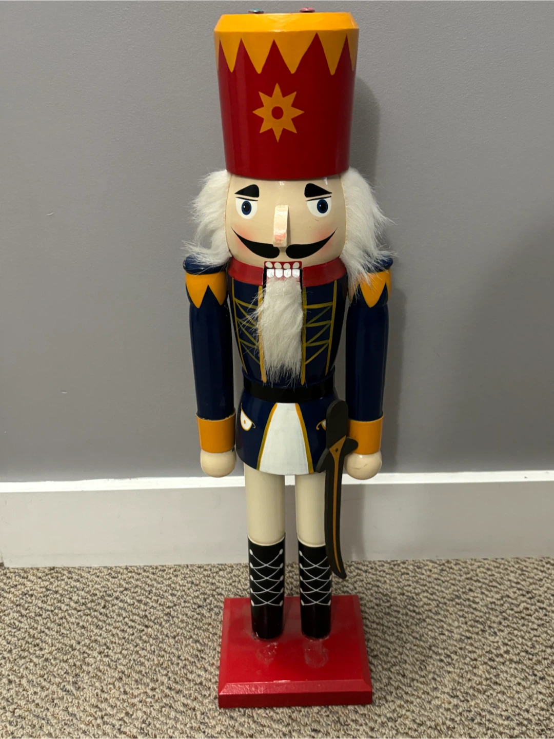 Decorative Wooden Nutcracker Soldier