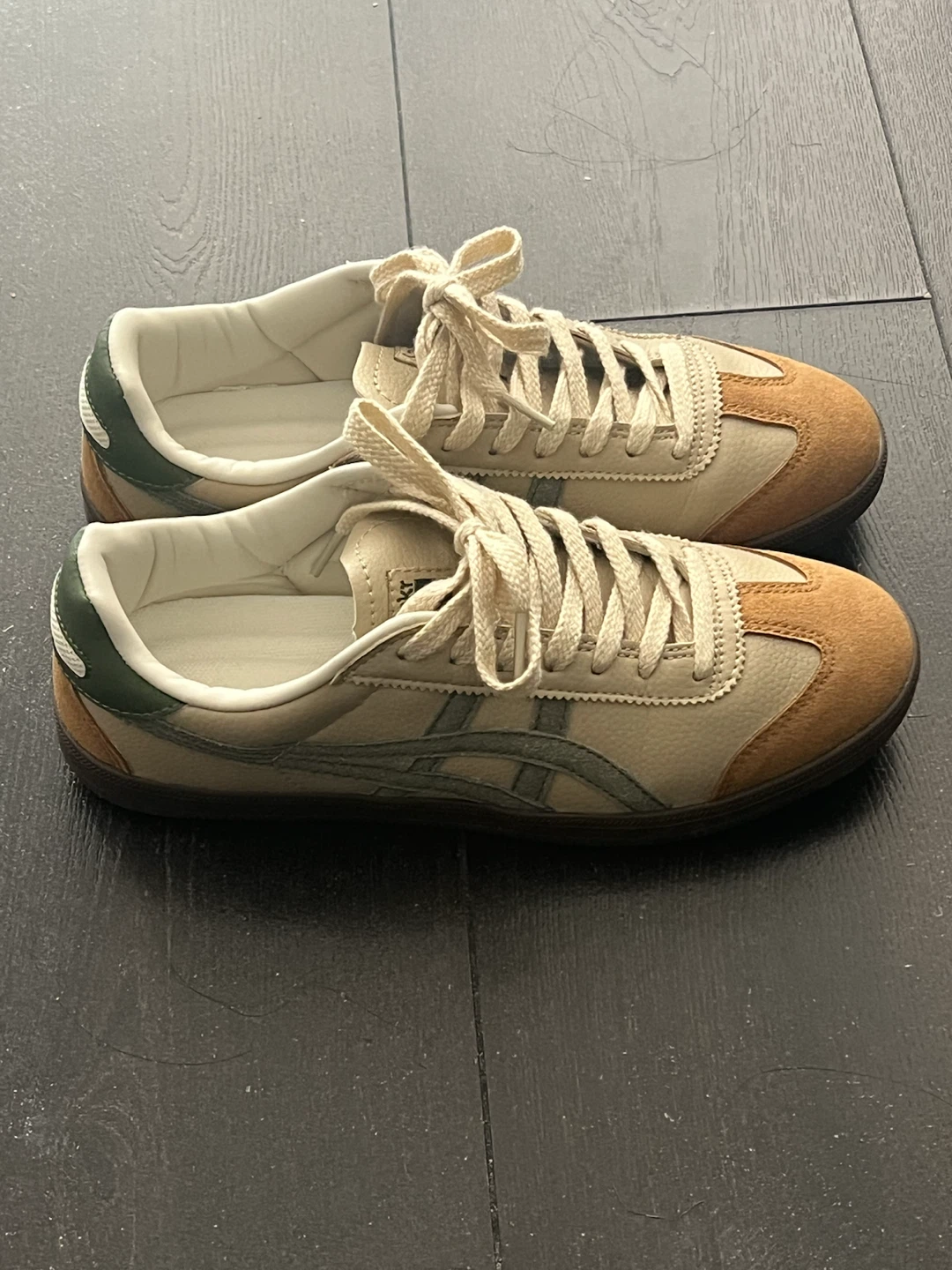 Women Sneakers Brown Beige - photo 2