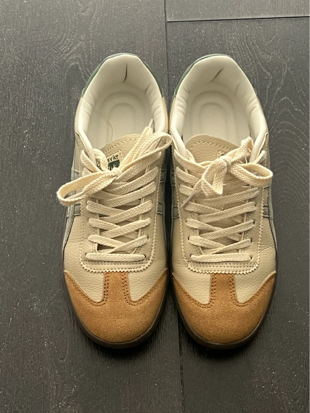 Women Sneakers Brown Beige