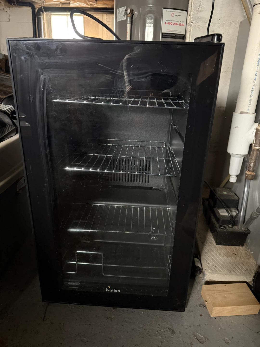 Glass door refrigerator and cooler