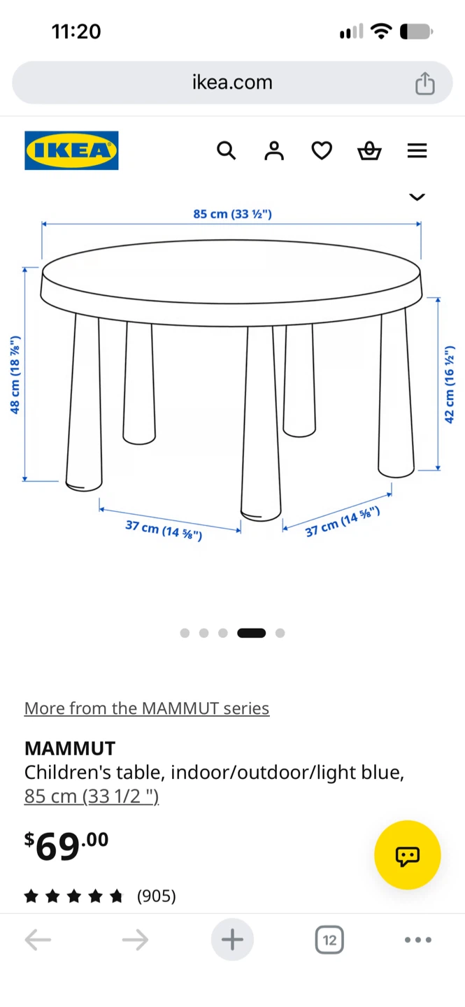 IKEA Mammut Kids Table and 4 Chairs - photo 2