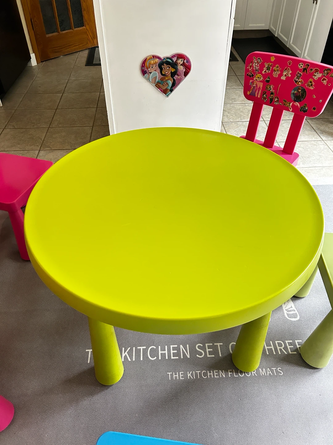 IKEA Mammut Kids Table and 4 Chairs - photo 5