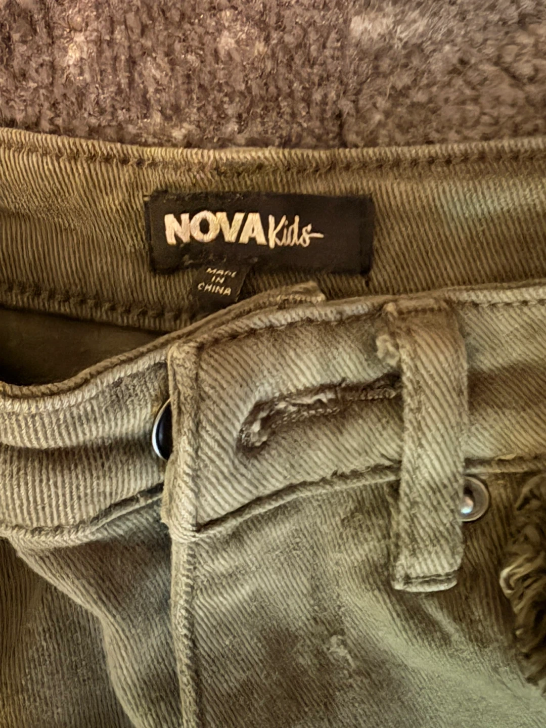 Nova Kids Distressed Cargo Pants - photo 5
