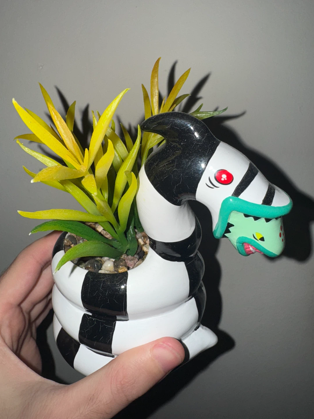 Beetlejuice Sandworm Ceramic Planter - photo 2