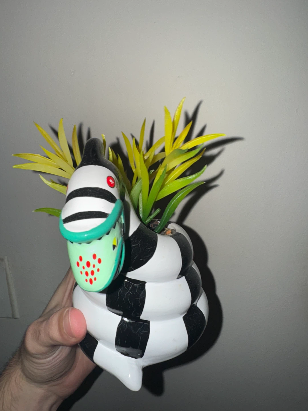 Beetlejuice Sandworm Ceramic Planter - photo 3