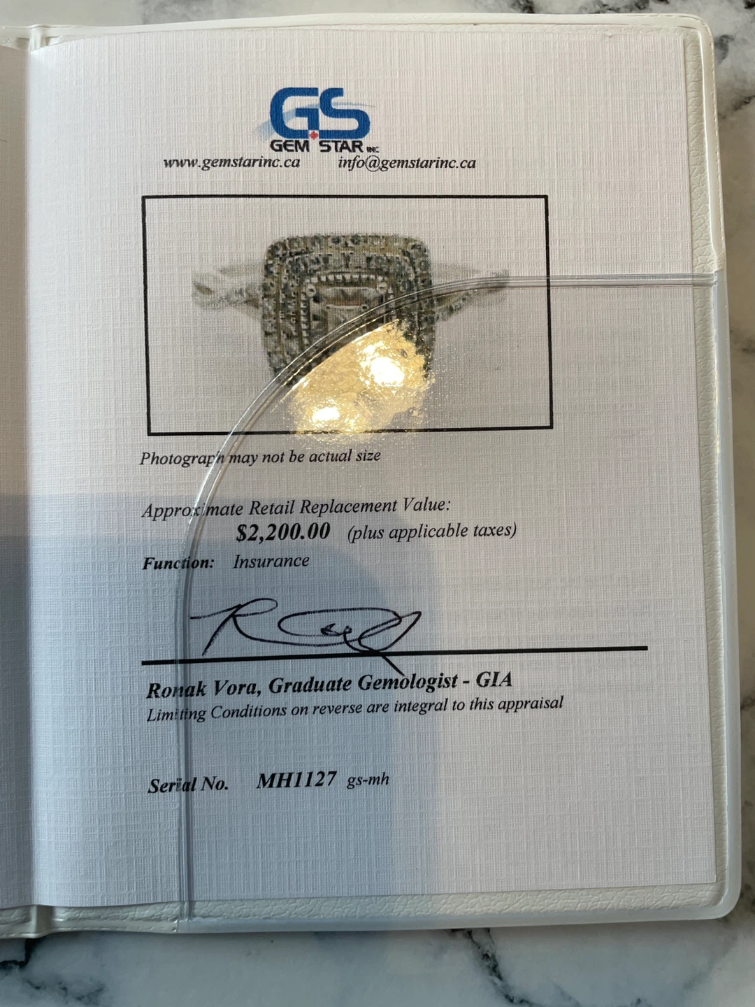 10K White Gold Diamond Halo Cluster Ring Princess Cut - photo 4