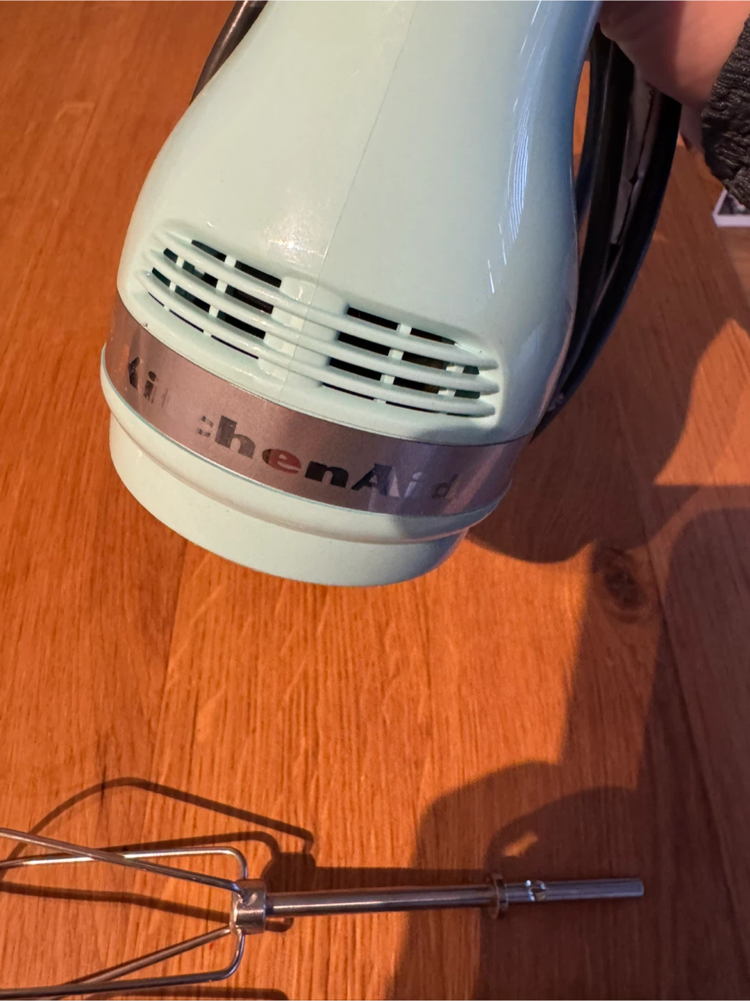 KitchenAid 5-Speed Hand Mixer in Aqua - photo 2
