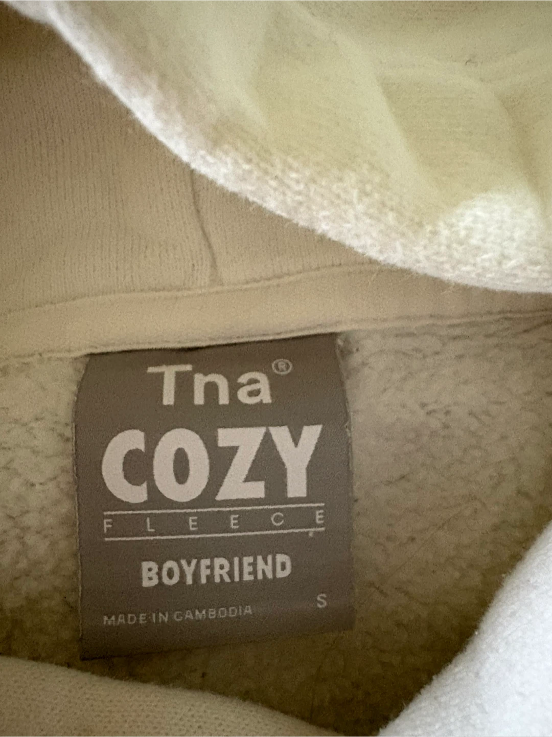 Tna Cozy Fleece Boyfriend Hoodie - photo 2