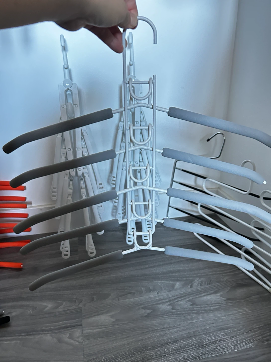 Assorted Multi-Tier Clothes Hangers - photo 2