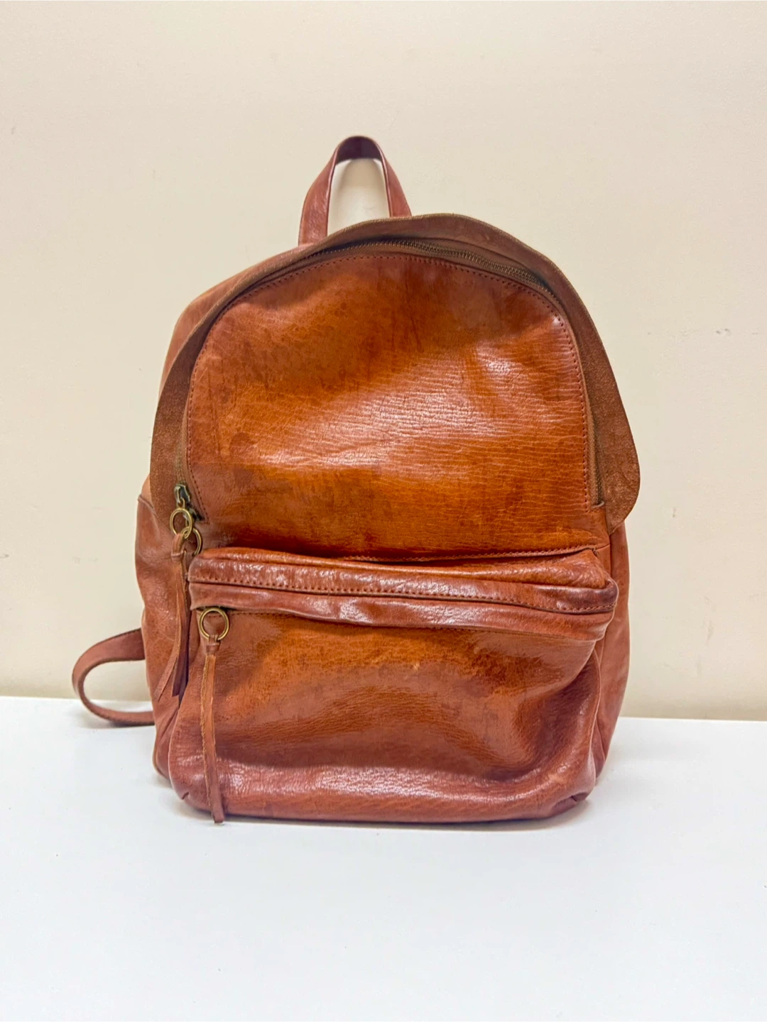 Madewell Brown Leather Backpack