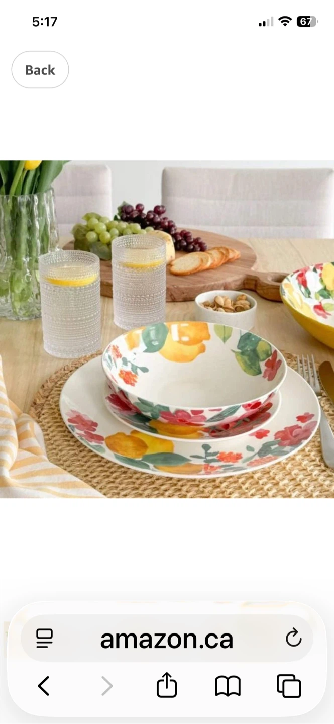 (Unused)Maxwell & Williams Capri 12-Piece Dinnerware Set - photo 3