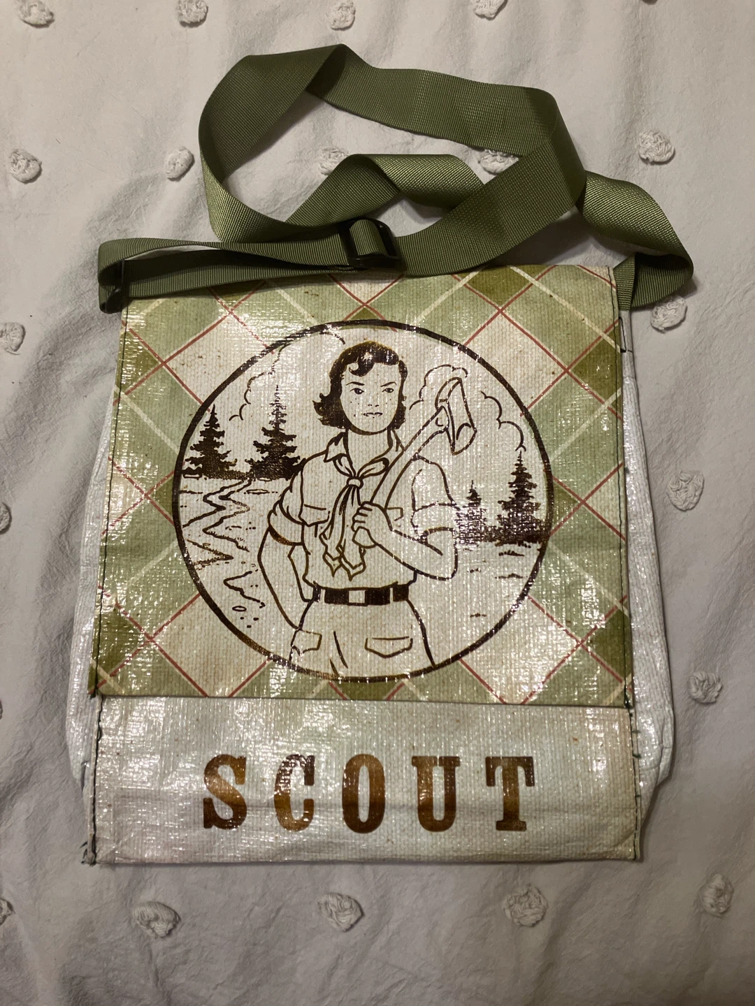 Blue Q Scout Messenger Bag
