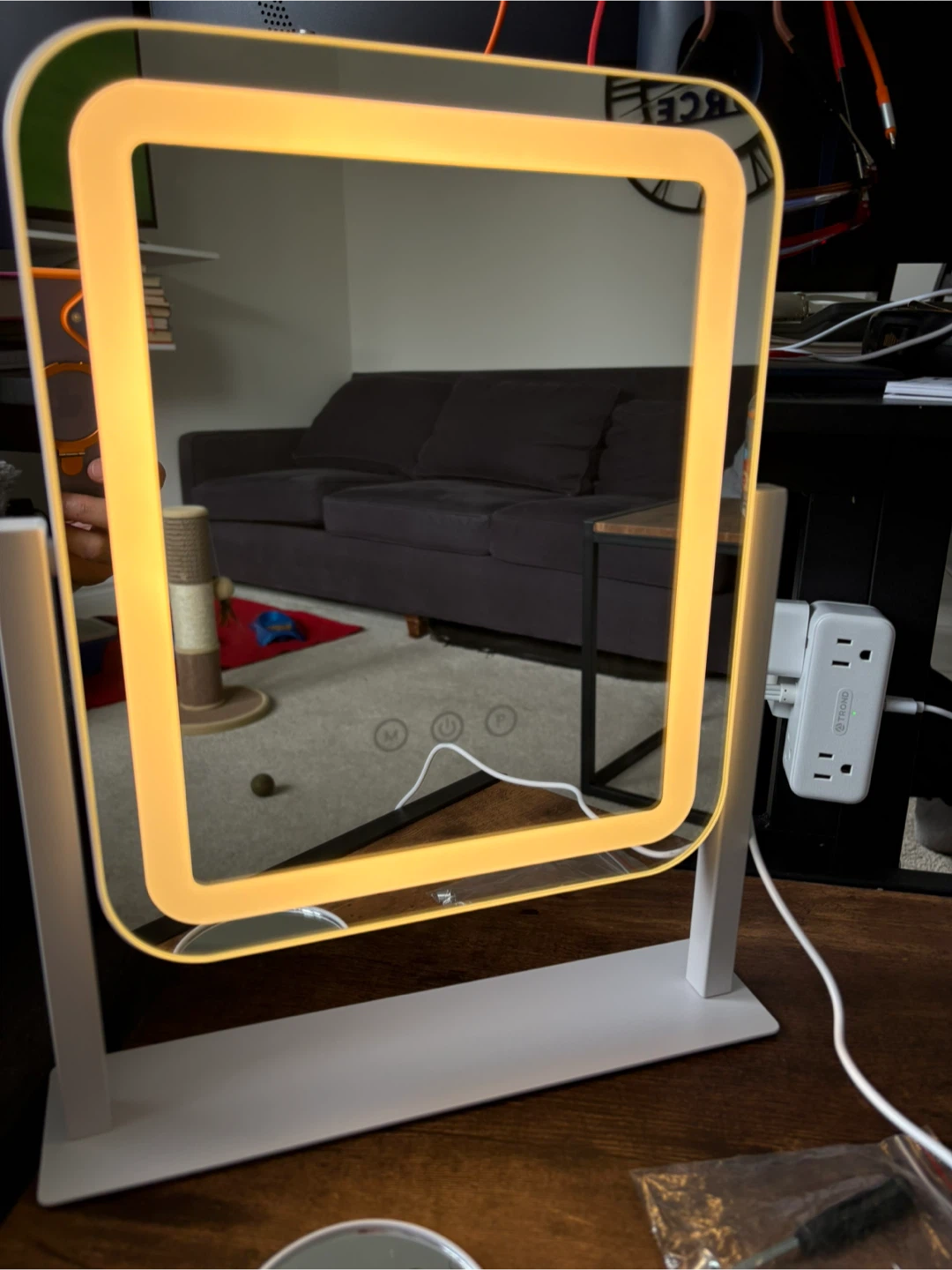 LED Vanity Mirror with Touch Control - photo 3